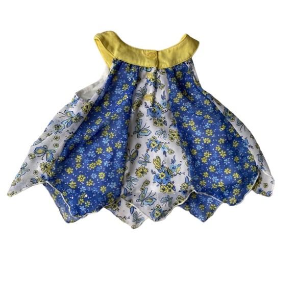 Little Me Pink 12M Baby Girl Coat & Little Lass Flowy Pink Floral Top Tunic 12M - Picture 7 of 12